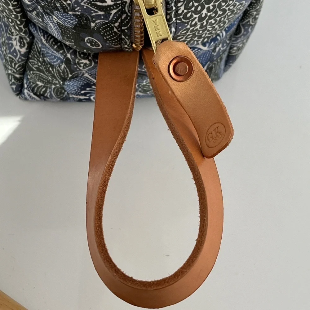 General Knot & Co. Canvas Floral Dopp Kit Travel Toiletry Bag